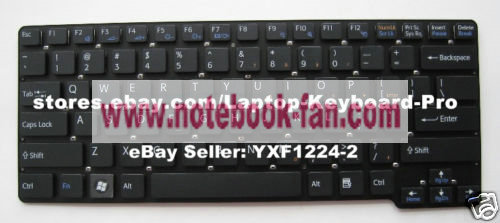 NEW SONY VPCCW VPC-CW VPC CW Series Keyboard - BLACK - Click Image to Close